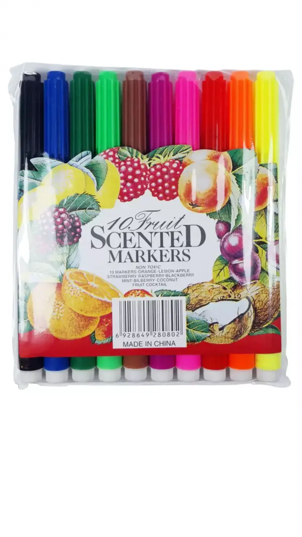 10 COLOUR MARKERS